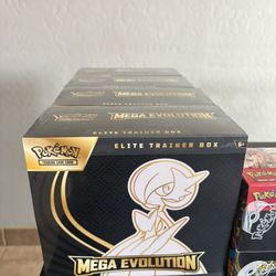 Pokemon Mega Elite Trainer Box And Booster Box 