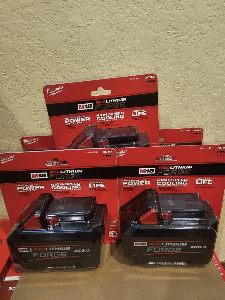 Milwaukee Forge 8.0 Battery