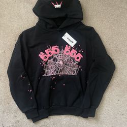 Sp5der Black Angel Hoodie