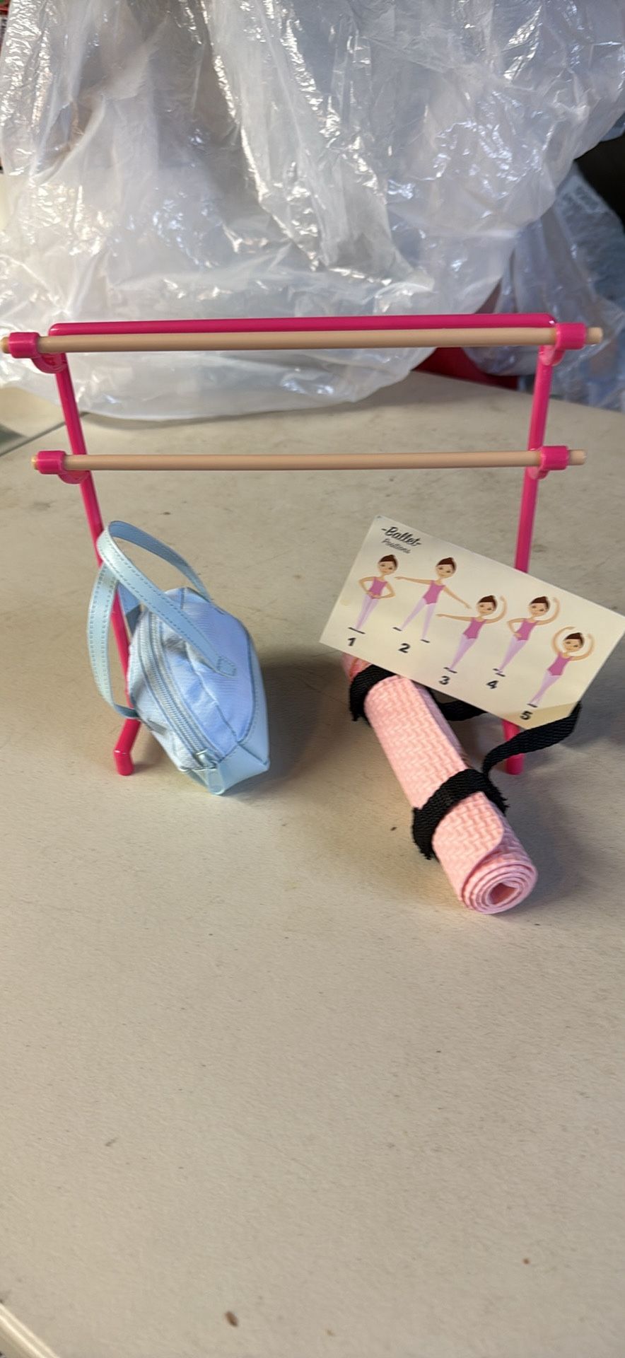 Our Generation 18” Doll Ballet Bar Set