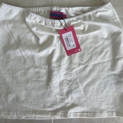 Edikted White Mini Skirt