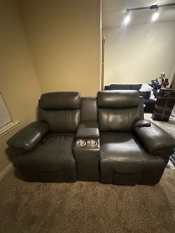 Power Reclining Sofa (Massage & Heat)