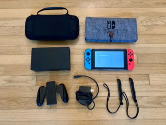 Nintendo Switch with 256gb tf card