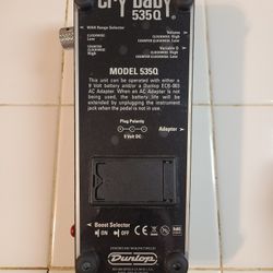 Dunlop 535Q Multi-Wah Pedal