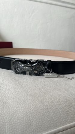 Black ferragamo belt