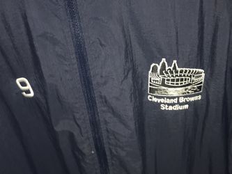 Cleveland Brown’s Stadium Jacket #9 Original Perfect Condition 