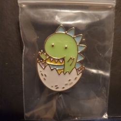 Dinosour Brooch Set