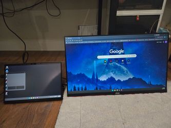 AOC24G2 1080p 144Hz Gaming Monitor - NO STAND