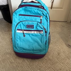 KIDS BACKPACK WITH ROLLING WHEELS