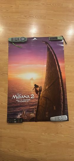 Moana 2 movie poster