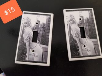 Marilyn Monroe Lightswitch Covers