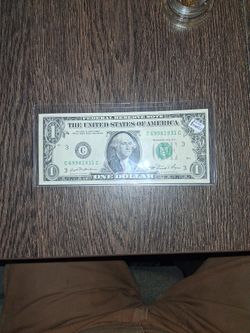 $1 1981 Series  Error  Gutterfold And Miss Aligned  Print!