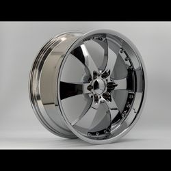 Set 4 22x9.5 American Eagle 0266 Chrome, 6x139.7 Large Bore Hub, Brand New In Boxes, Fit Most Trucks And SUVs, Sell All 4 $1295.00 Cash 