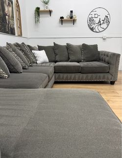Gray Sectional Couch Free Delivery