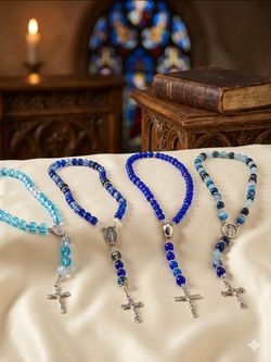 Home made traditional and car rosaries