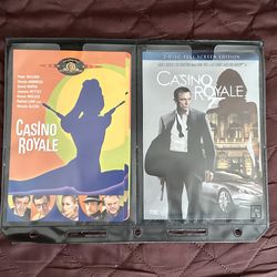 James Bond Casino Royale 2 DVDs
