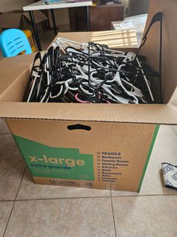 Hangers - hundreds and hundreds of hangers