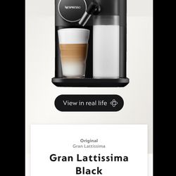 Nespresso Grand Lattissima One Coffe Maker 
