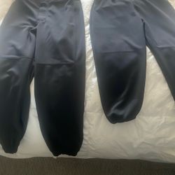 Black Youth Baseball Pants