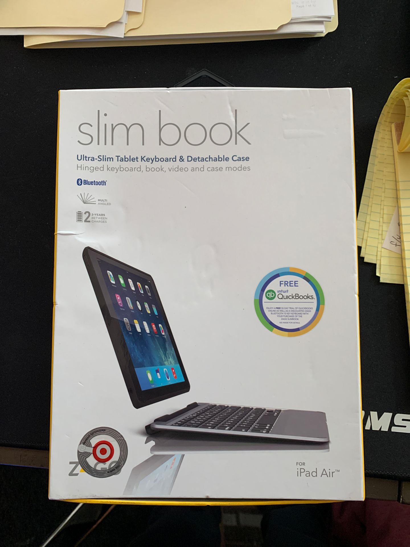 ZAGG slim book iPad Air brand new in box!!