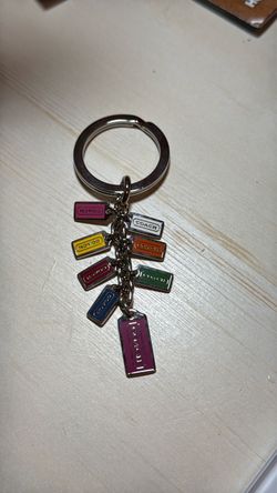 Coach Multi-Charm Keychain