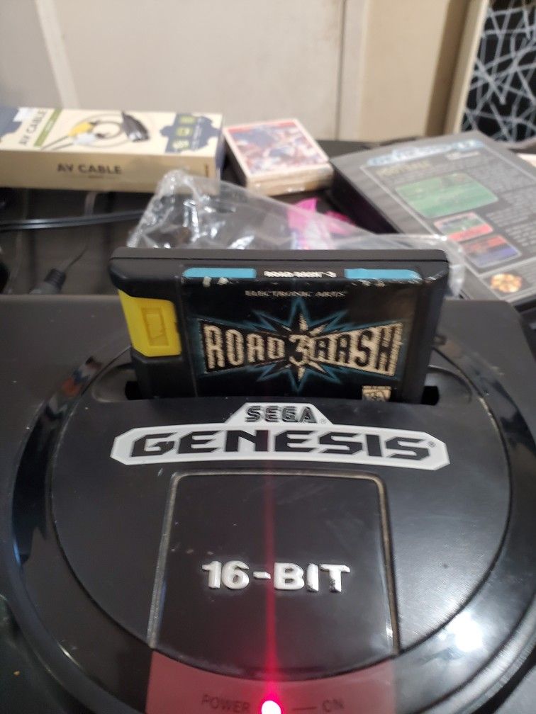 Sega Genesis 1st Gen Road Rash 3 $130
