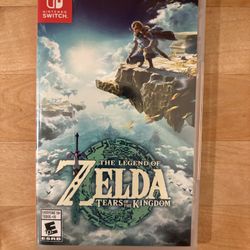 Zelda Tears of the Kingdom - Nintendo Switch