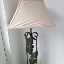 Palm Leaf Lamp Heavy Base