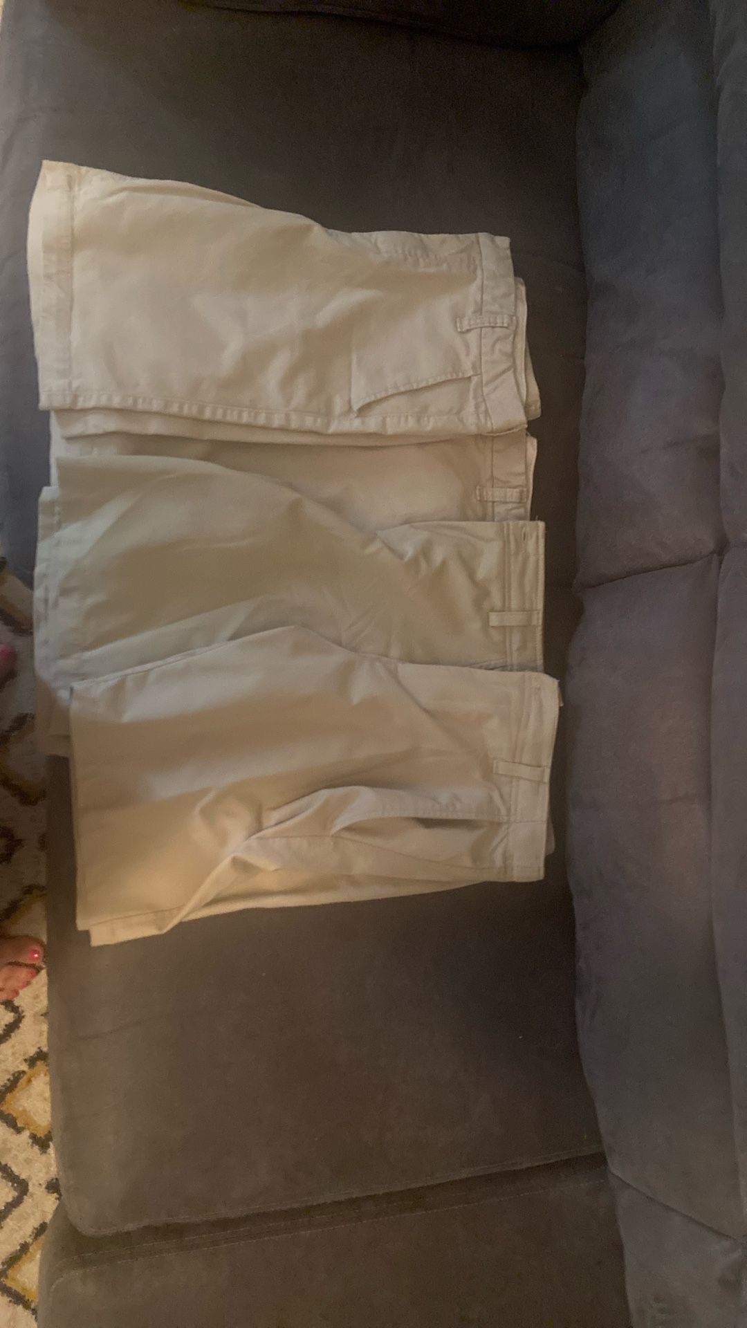 Bundle-4 pair Khaki Uniform Shorts