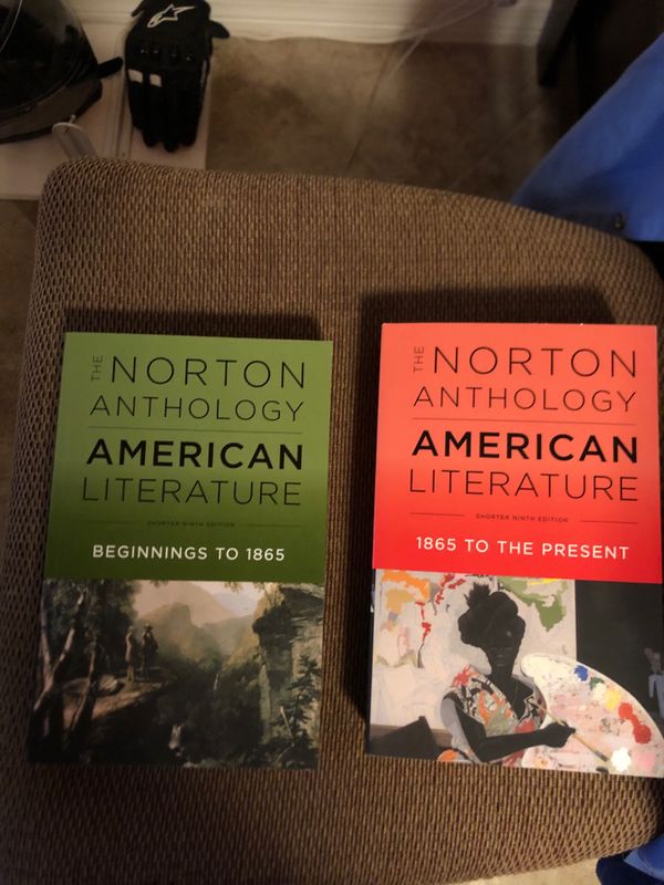 Norton Anthology of American Literature 2 Vol set w/E
