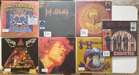VINYL RECORDS SALE (SEALED) & HARD TO FIND