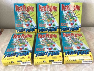 KERPLUNK GAME  NEW LOT OF 6 ASKING  $3 EACH