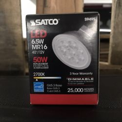 12 Pack of LED mr 16 Light bulbs