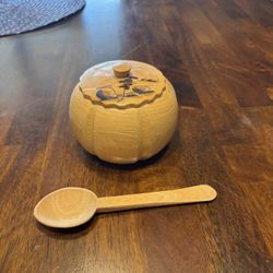 Vintage Peru sugar bowl