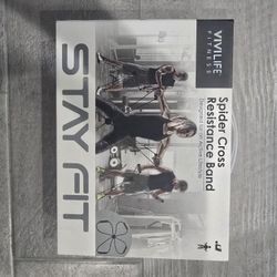 VIVILIFE Spider Cross Resistance Band Fitness System