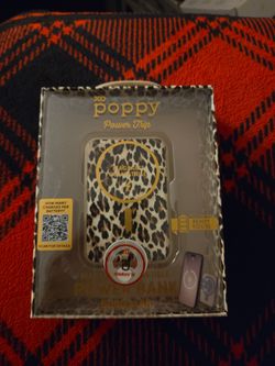 XO POPPY Magsafe Compatible Power Bank 5000 mAH  New (leopard)