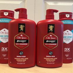 Old Spice Body Wash Bundle (4 For $26)