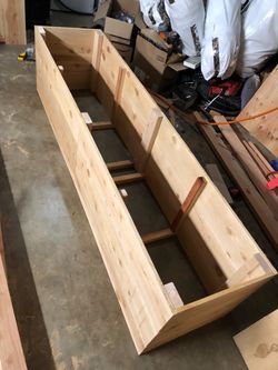Woodworking Project Outdoor Planter Box Bar Cedar Redwood Custom Beautiful Gorgeous Garden Bed AC unit pool equipment heater cover privacy wall