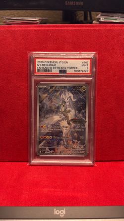 Pokemon N's Reshiram (Journey Together Stamped) PSA9