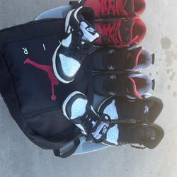 Tennis Shoes Jordan And Nike Size 7.5 Good Conditions 