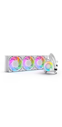 EKWB Nucleus RGB White 360 AIO CPU Liquid Cooler EK Water Blocks