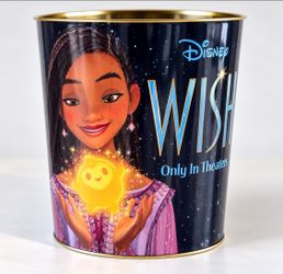 Disney WISH Asha & Star Collectible Popcorn Tin – Movie Theater Exclusive