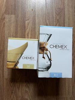 Chemex Pour-Over Coffe Maker W/ Filters 100