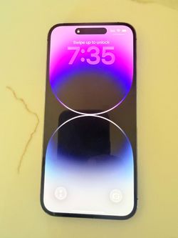 iphone 14 pro max Unlocked Deep Purple Model mq8w3ll/a, 256 GB.