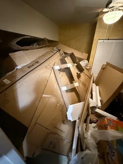 Free furniture cardboard boxes
