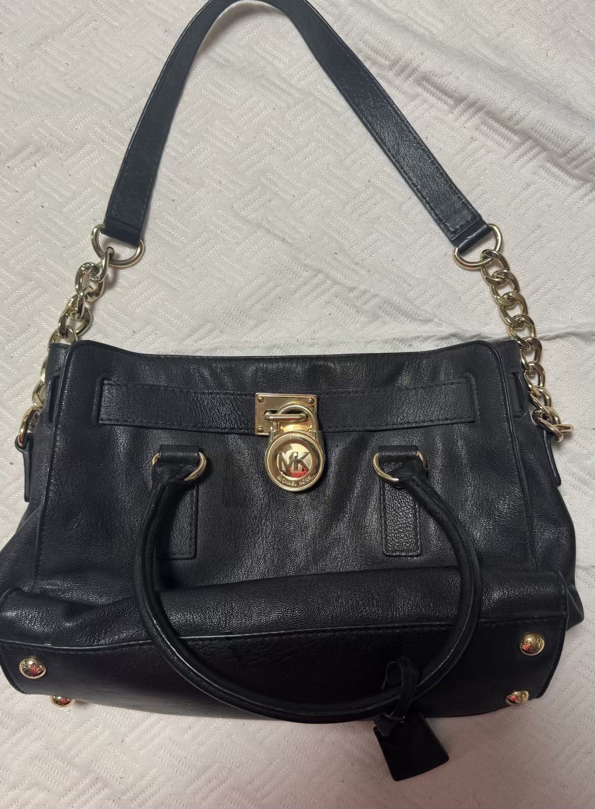 Michael Kors Black Hamilton Bag