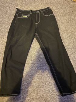 Black baggy jeans
