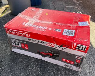 CRAFTSMAN CMCMW220 20” V20 Brushless Cordless Lawn Mower New Tool Only