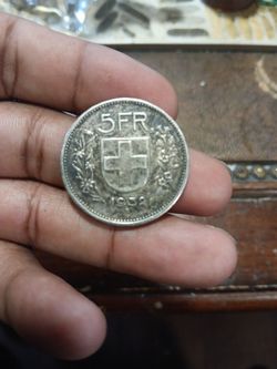 Vintage Switzerland Silver Nickle & Dime 1932