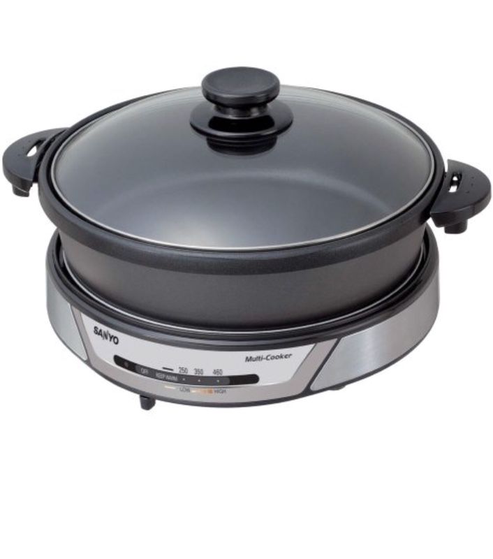 Sanyo HPS-MC3 3-in-1 Nonstick Electric Multi-Cooker